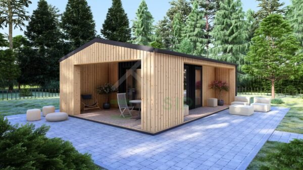 Granny Annexe Elbert (Insulated, 34 mm + cladding), 37,5m² - Image 4
