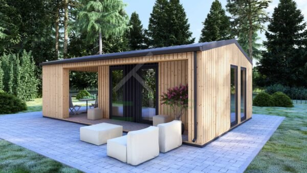 Granny Annexe Elbert (Insulated, 34 mm + cladding), 37,5m² - Image 3