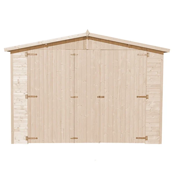 Wooden garage SH503- 591 x 303 cm – 18 m2 - Image 3