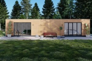 Prefabricated House Elske (SIP insulated) 62m²