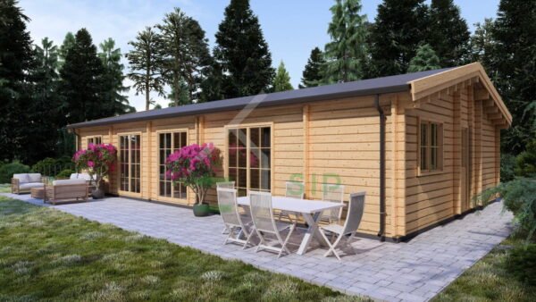 Log Cabin Fien (Insulated, 44+44mm), 103 m² - Image 5