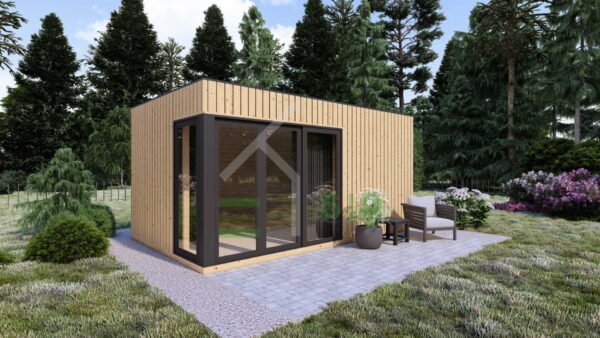 Wooden Garden Room Hugo (34 mm + cladding), 15m² - Image 4
