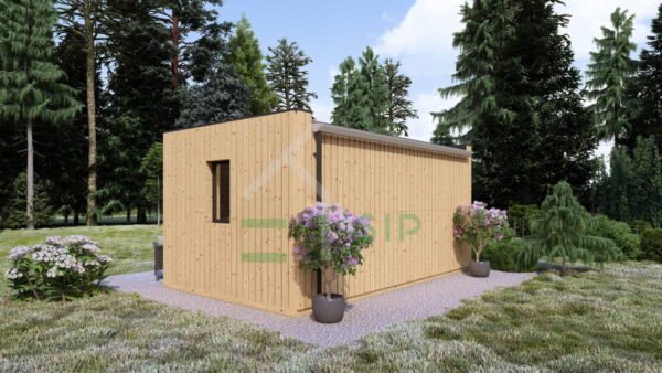 Wooden Garden Room Hugo (34 mm + cladding), 15m² - Image 2
