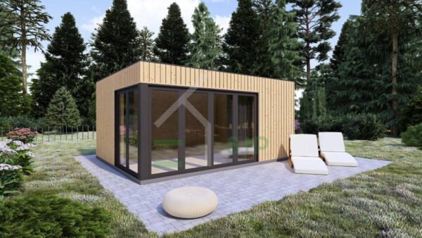 Granny Annexe Hugo (Insulated 34 mm + cladding), 18m² - Image 5