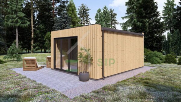 Granny Annexe Hugo (Insulated 34 mm + cladding), 18m² - Image 3