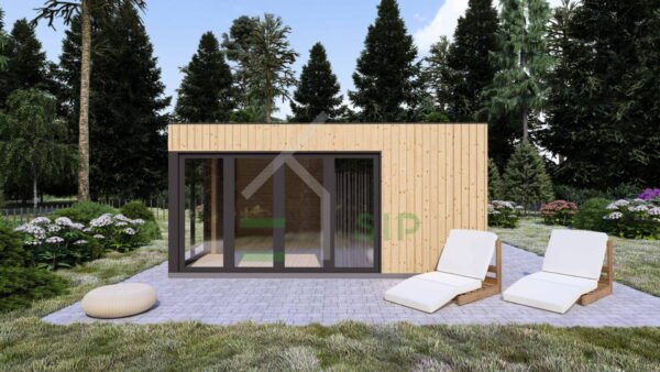 Granny Annexe Hugo (Insulated 34 mm + cladding), 18m² - Image 2