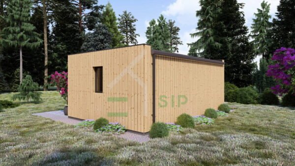 Granny Annexe Hugo (Insulated 34 mm + cladding), 20m² - Image 4