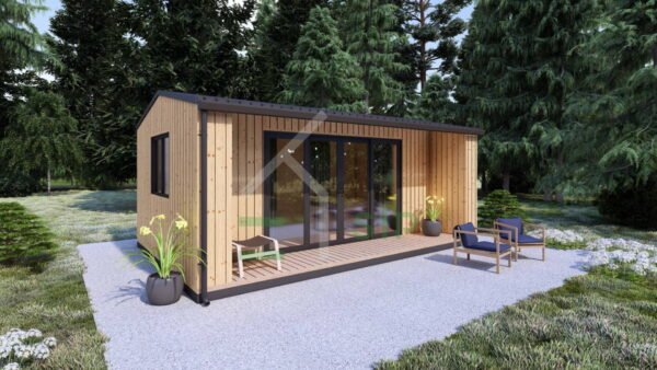 Granny Annexe Julia (Insulated, 34 mm + cladding), 20m² - Image 5
