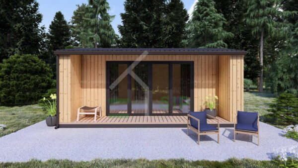 Granny Annexe Julia (Insulated, 34 mm + cladding), 20m² - Image 2