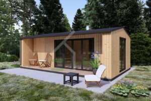 Granny Annexe Julia (34 mm + cladding), 22 m²