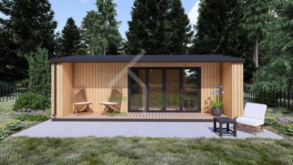 Wooden House Julia(Insulated, 34 mm + cladding), 22 m² - Image 3