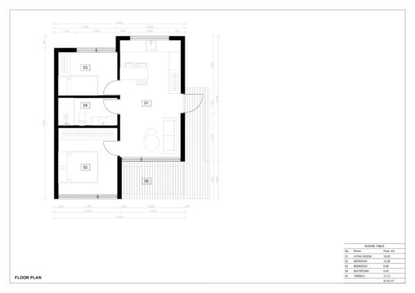 Prefabricated House Loki (SIP Insulated) 62m² - Image 6