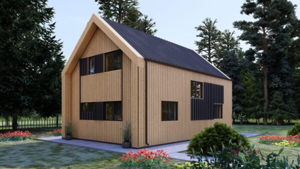 Wooden House Madelief (Insulated, 44 mm + cladding), 120m² - Image 3
