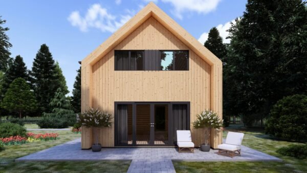 Wooden House Madelief (Insulated, 44 mm + cladding), 120m² - Image 2