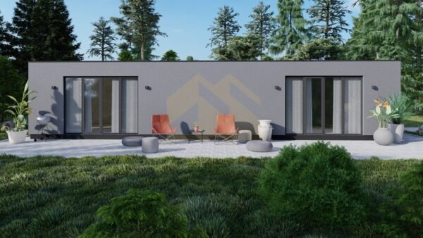 Prefabricated House Nadine (SIP insulated) 62m²