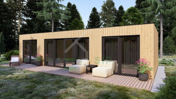 Wooden House Roos (34 mm + cladding), 47m² - Image 4