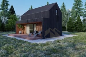 Prefabricated House Thor (SIP Insulated) 62m²