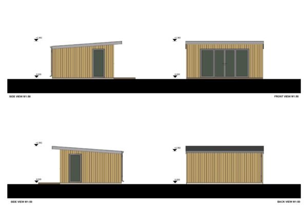 Granny Annexe Marcel (34 mm + cladding), 20 m² - Image 6