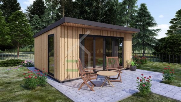 Granny Annexe Marcel (34 mm + cladding), 20 m²