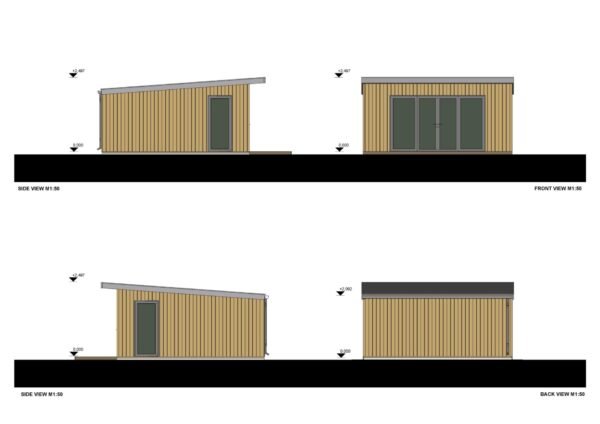 Wooden House Leon (34 mm + cladding), 25 m² - Image 7