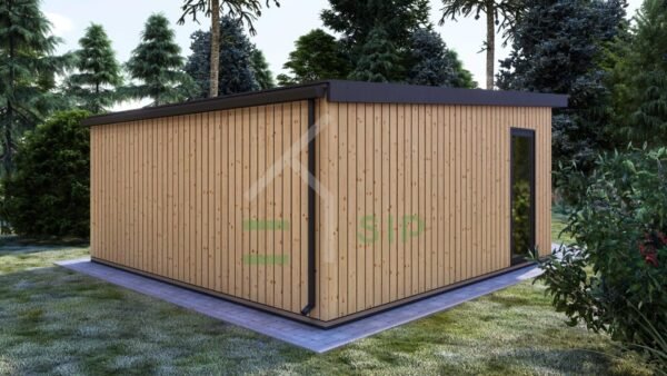 Wooden House Leon (34 mm + cladding), 25 m² - Image 3