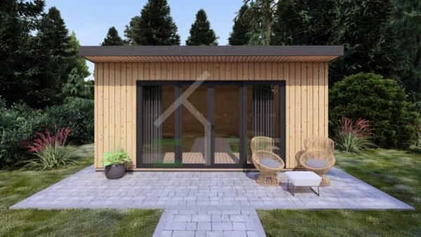 Wooden House Leon (34 mm + cladding), 25 m² - Image 2