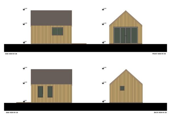 Wooden House Frank (Premium Insulated 44 mm + Cladding), 20 m² - Image 7