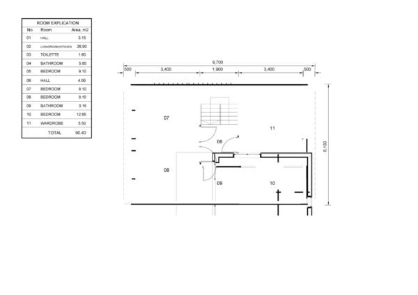 Wooden House Frank (Premium Insulated 44 mm + Cladding), 20 m² - Image 6