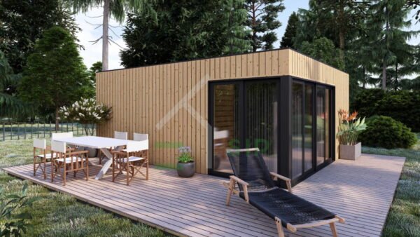 Granny Annexe Dirk (34 mm + cladding), 30m²