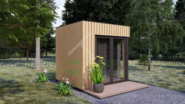 Wooden Garden Room Lot (Insulated 34 mm + cladding), 4m² - Image 5