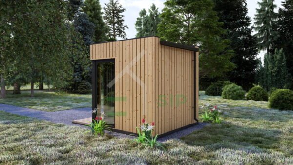 Wooden Garden Room Lot (Insulated 34 mm + cladding), 4m² - Image 3