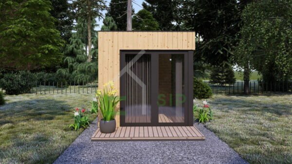 Wooden Garden Room Lot (Insulated 34 mm + cladding), 4m² - Image 2
