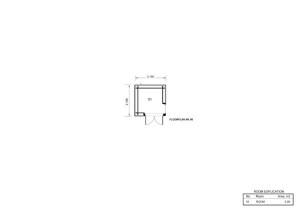 Wooden Garden Room Lot (Insulated 34 mm + cladding), 4m² - Image 6