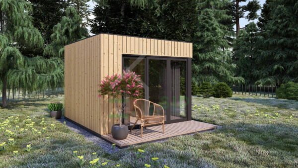 Wooden Garden Room Mila (Insulated 34 mm + cladding), 9m² - Image 5