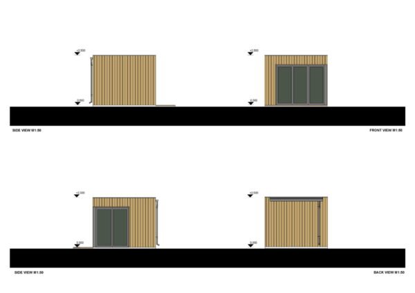 Wooden Garden Room Mila (Insulated 34 mm + cladding), 9m² - Image 7