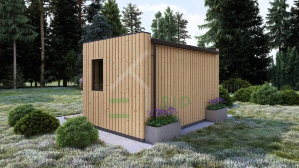 Wooden Garden Room Wouter (Insulated, 34 mm + cladding), 6m² - Image 3