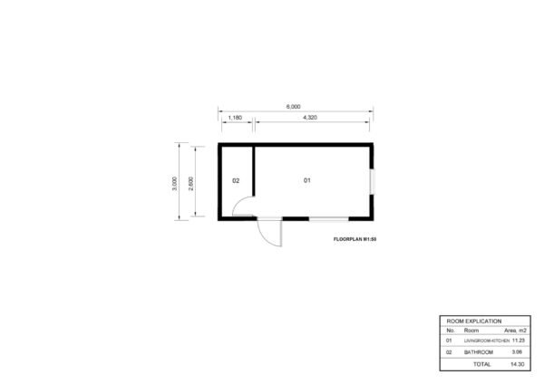 Modular House Corola, 18m² - Image 6