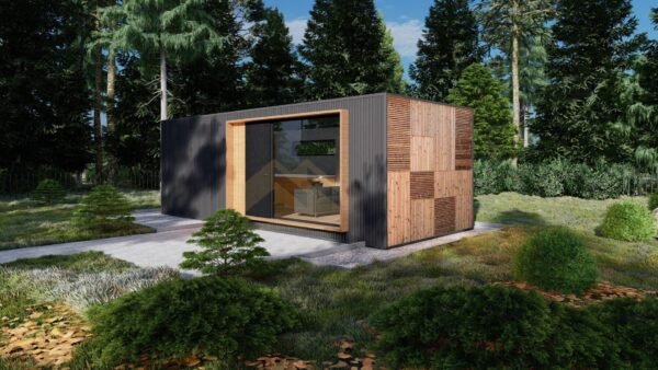 Prefabricated House AlexanderII (SIP insulated) 25m²