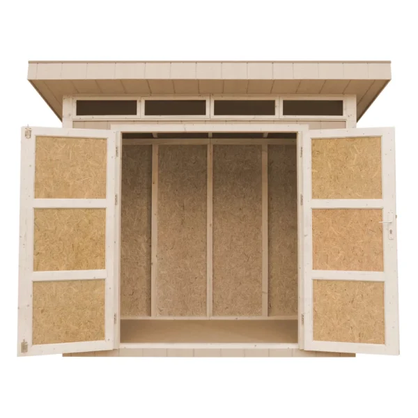Luxury wooden garden shed SH581 – 118 x 250 cm – 3 m2 - Image 3