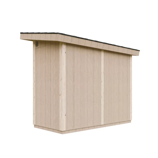 Luxury wooden garden shed SH581 – 118 x 250 cm – 3 m2 - Image 2