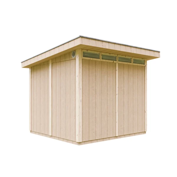 Luxury wooden tool shed without floor SH589 – 236 x 250 cm – 6 m2 - Image 3