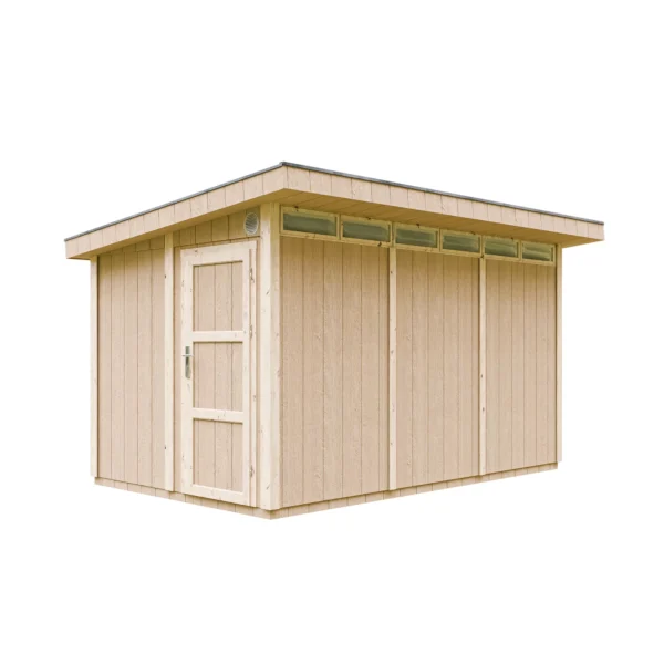 Luxury wooden tool shed SH593– 236 x 368 cm – 9 m2 - Image 3