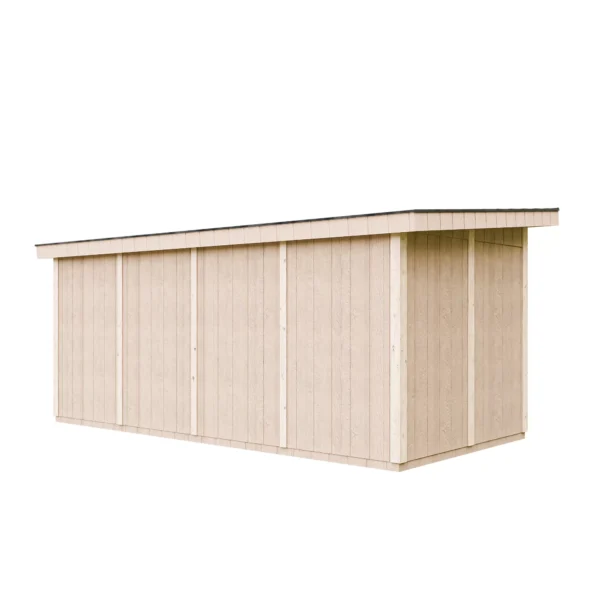 Luxury garden shed SH504 - 236 x 486 cm – 12 m2 - Image 3