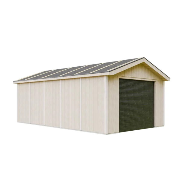 Luxury wooden garage SH507 - 354 x 604cm – 21 m2