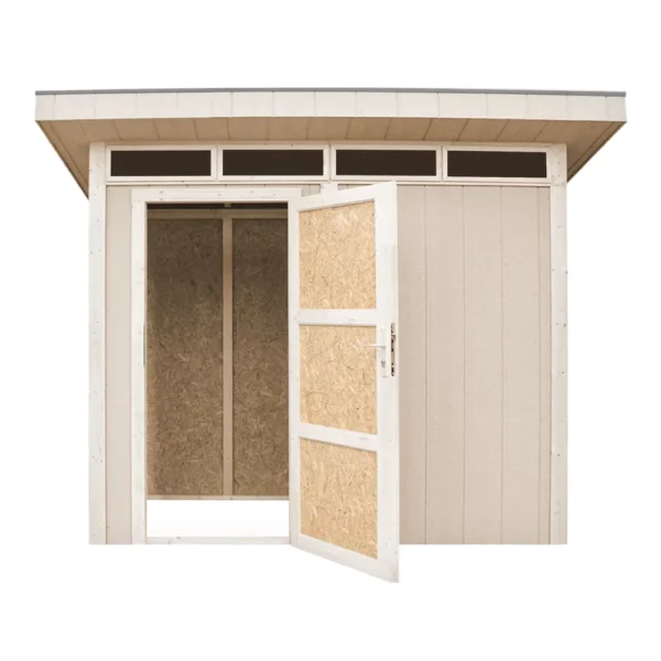 Luxury wooden tool shed without floor SH576 – 118 x 250 cm – 3 m2 - Image 3