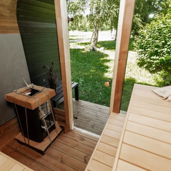 Outdoor Sauna, 3m x 2.44m, Hasselt - Image 11
