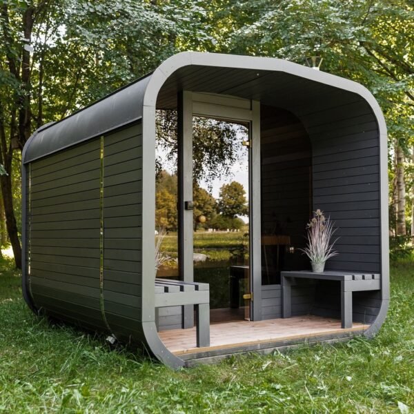 Outdoor Sauna, 3m x 2.44m, Hasselt - Image 5