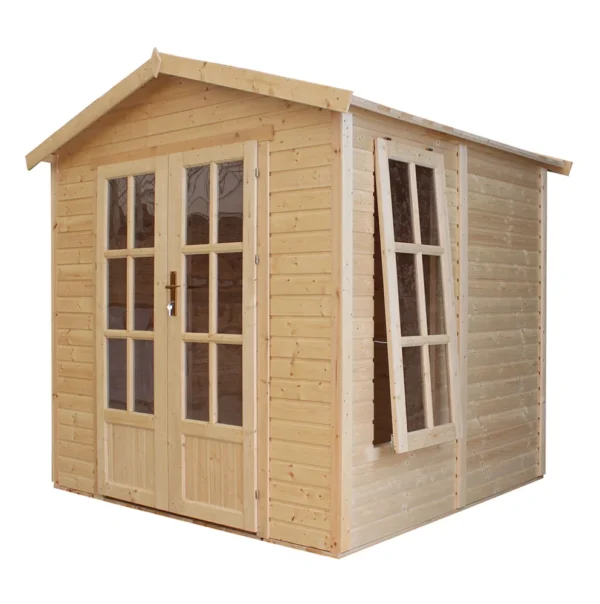 Garden shed with floor and bitumen roof sheets SH556 – 4 m2 - Image 4