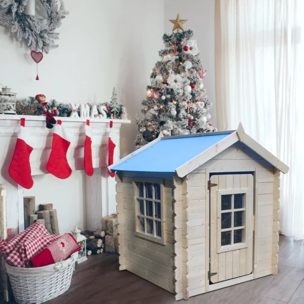 Wooden playhouse SH601 – 105 x 105 cm - Image 5