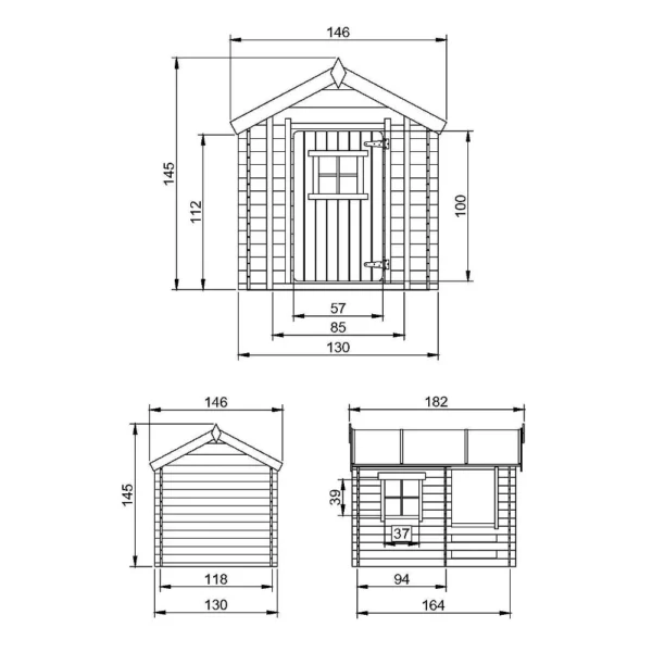 Playhouse SH608 – 130 x 164 cm - Image 3